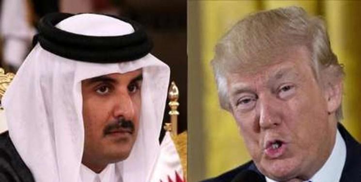 گفت وگوی تلفنی امیر قطر و ترامپ