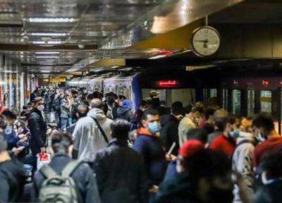 ممنوعیت تردد مسافران واکسن گریز و بیمار کرونایی با مترو
