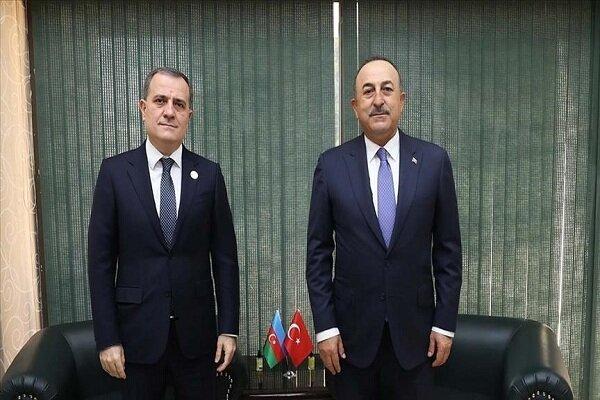 گفتگوی وزرای خارجه ترکیه وجمهوری آذربایجان