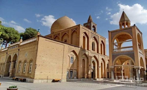 کلیسای وانک در قلب عاشقانه ترین خیابان اصفهان